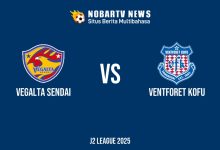 NOBARTV LIVE: Vegalta Sendai vs Ventforet Kofu