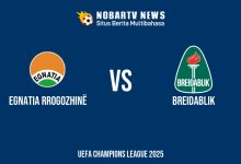 NOBARTV LIVE: Egnatia Rrogozhinë vs Breidablik