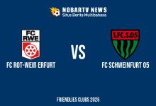 NOBARTV LIVE: FC Rot-Weiß Erfurt vs FC Schweinfurt 05