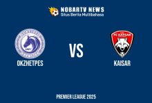 NOBARTV LIVE: Okzhetpes vs Kaisar