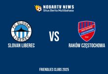 NOBARTV LIVE: Slovan Liberec vs Raków Częstochowa